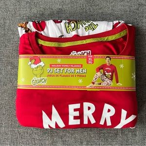 NWT Grinch PJ Set for Men Size XL